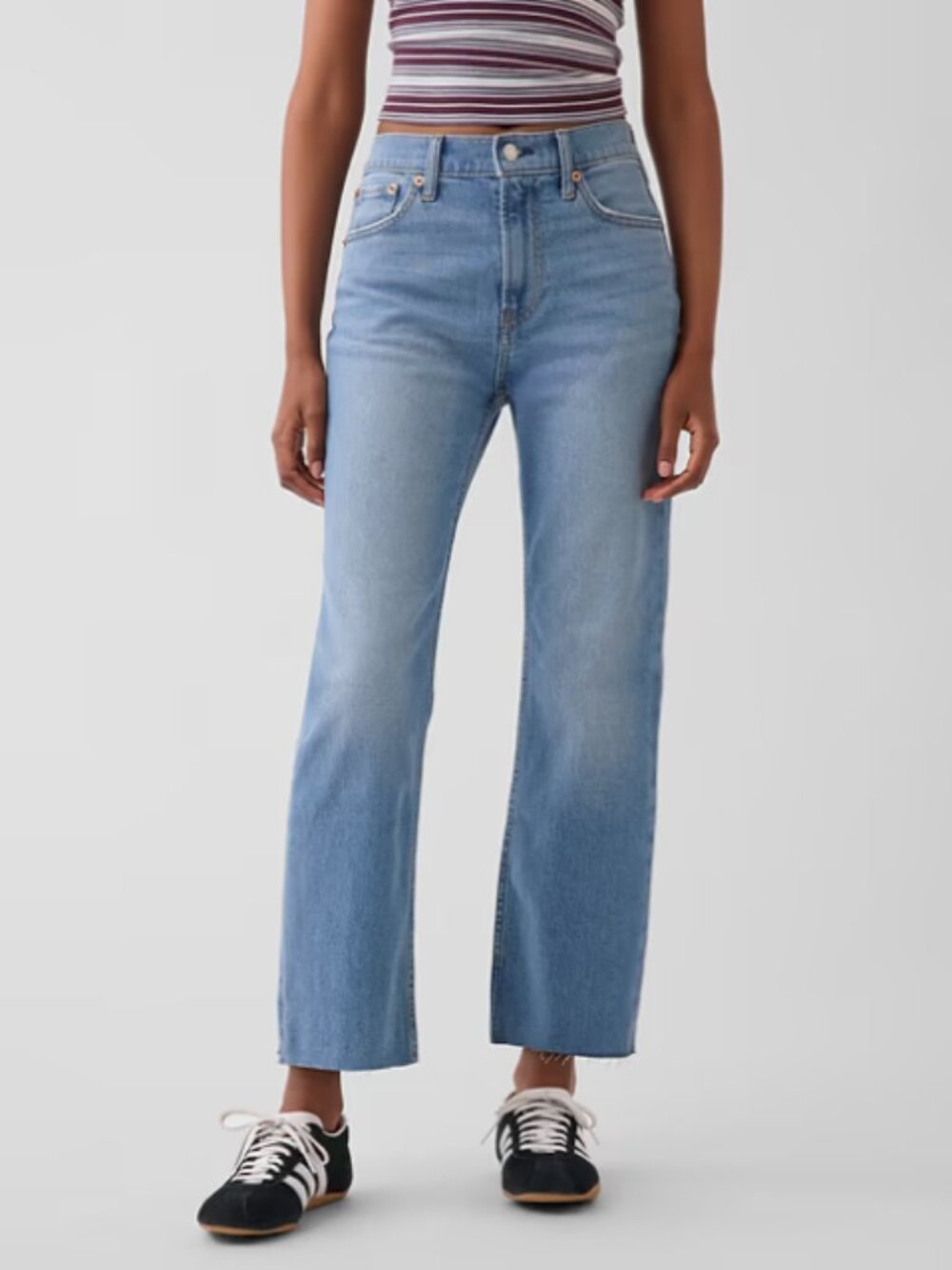 NWOT Gap 90s Straight Crop Jeans